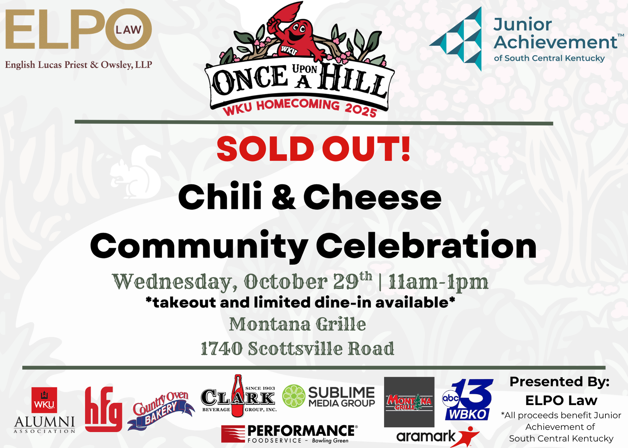 2025 Chili & Cheese Community Celebration