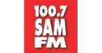 Logo for SAM FM