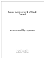 JA of South Central Kentucky 2024-2025 Financial Statement cover