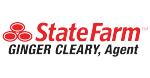 Logo for Ginger Cleary State Farm Race for JA 2025