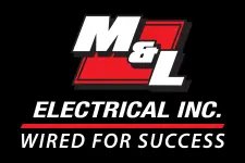 Logo for M&L Electrical Bowling for JA 2026